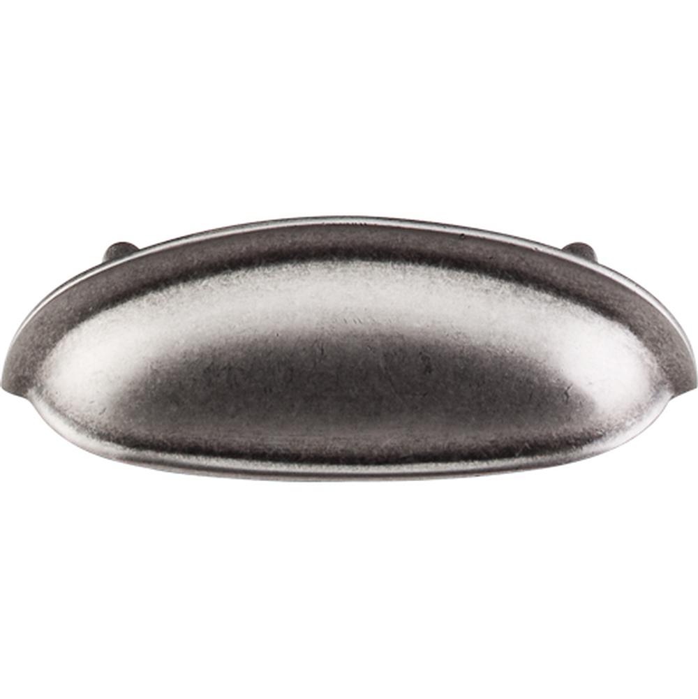 Top Knobs M364 Somerset Cup Pull 3" - Pewter Antique