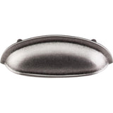 Top Knobs M364 Somerset Cup Pull 3" - Pewter Antique