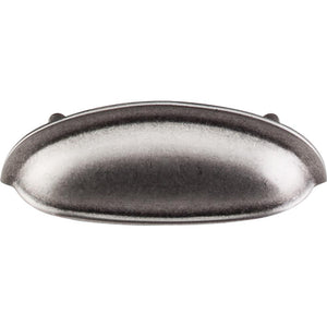 Top Knobs M364 Somerset Cup Pull 3" - Pewter Antique