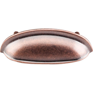 Top Knobs M367 Somerset Cup Pull 3" - Antique Copper