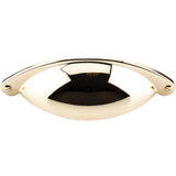 Top Knobs M398 Somerset Cup Pull 2 1/2" - Polished Brass