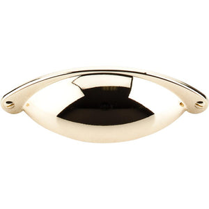 Top Knobs M398 Somerset Cup Pull 2 1/2" - Polished Brass