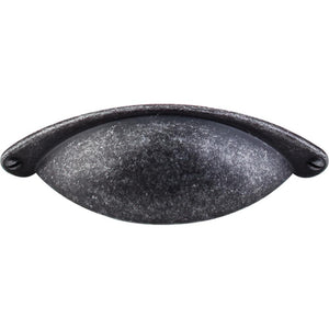 Top Knobs M406 Somerset Cup Pull 2 1/2" - Black Iron