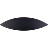 Top Knobs M416 Eyebrow Cup Pull 2 1/2" - Flat Black