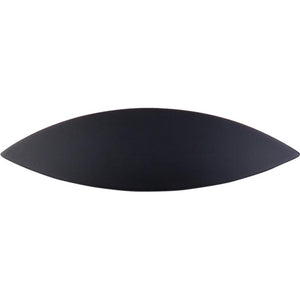 Top Knobs M416 Eyebrow Cup Pull 2 1/2" - Flat Black