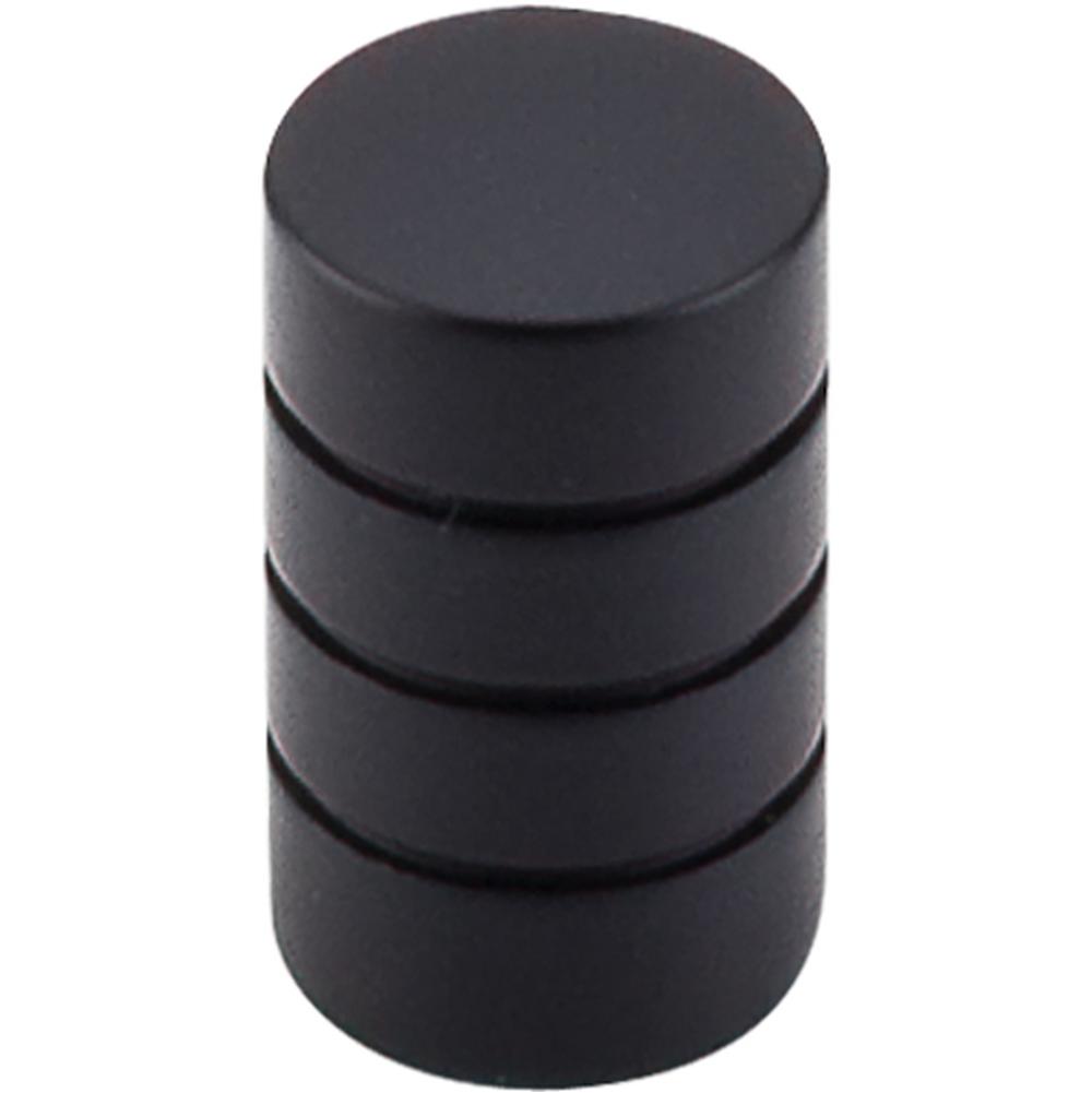 Top Knobs M578 Stacked Knob 5/8" - Flat Black