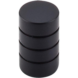 Top Knobs M578 Stacked Knob 5/8" - Flat Black