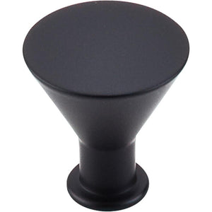Top Knobs M587 Cocktail Knob 1 3/16" - Flat Black