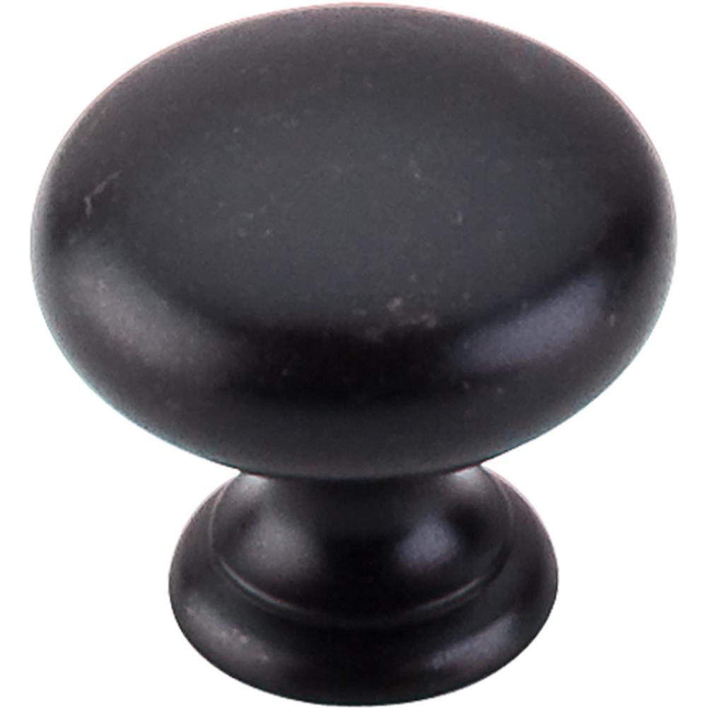 Top Knobs M596 Mushroom Knob 1 1/4" - Patina Black