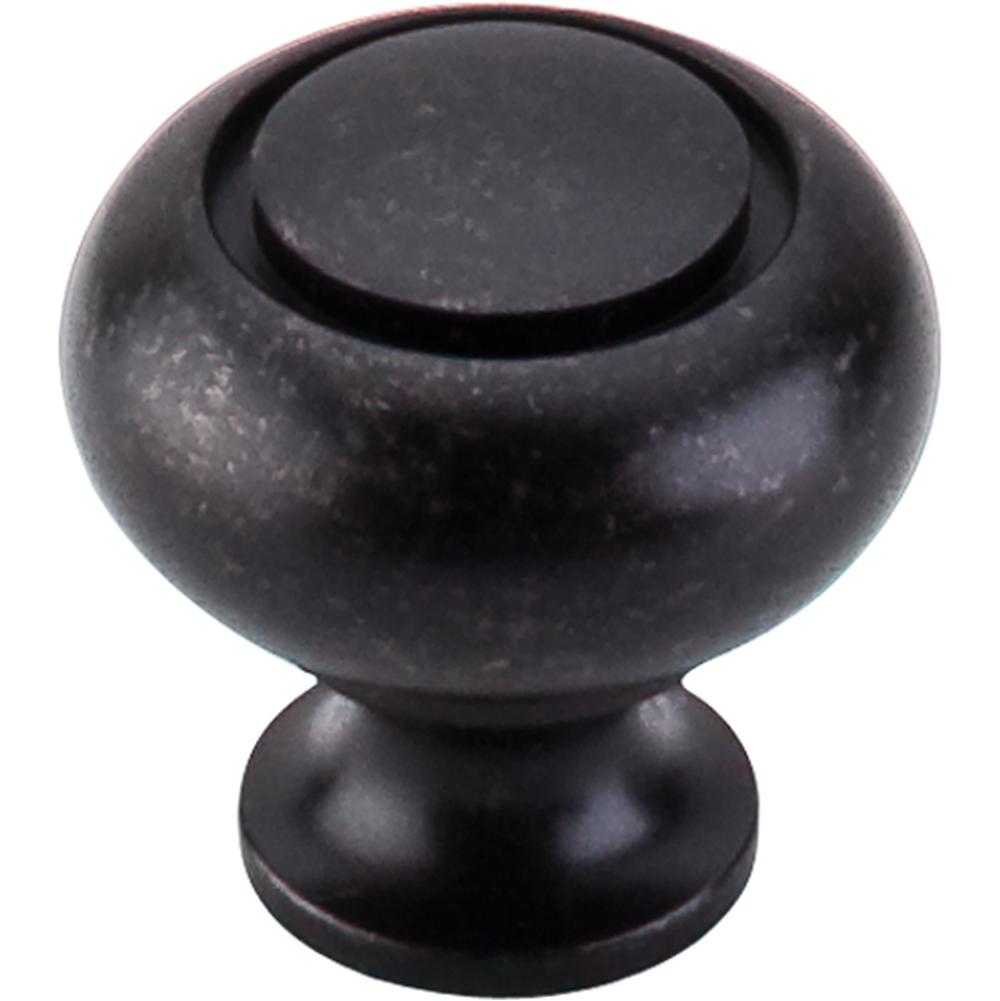 Top Knobs M599 Ring Knob 1 1/4" - Patina Black