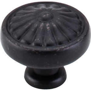 Top Knobs M602 Flower Knob 1 1/4" - Patina Black