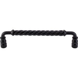 Top Knobs M674 Twisted Bar Pull 8" - Patina Black