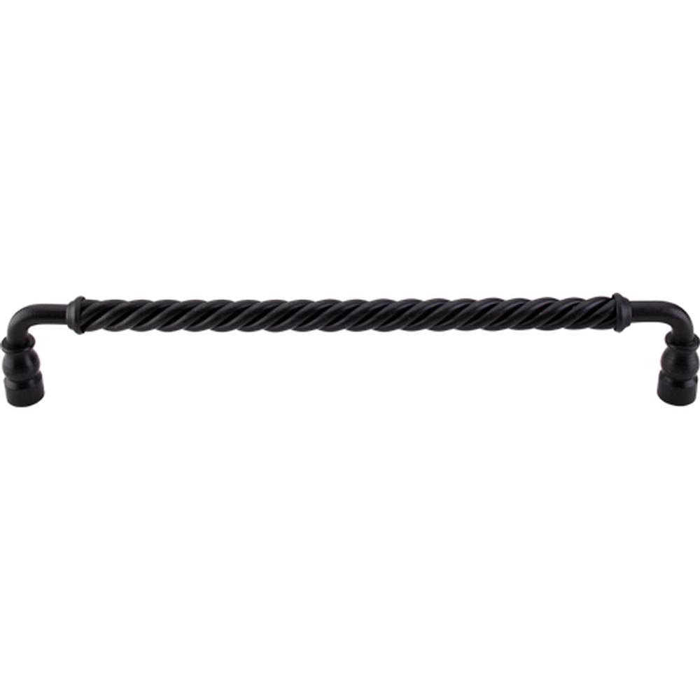 Top Knobs M677 Twisted Bar Pull 12" - Patina Black