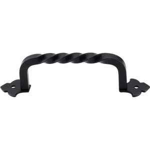 Top Knobs M695 Fixed Norman Crest 4 3/4" - Patina Black