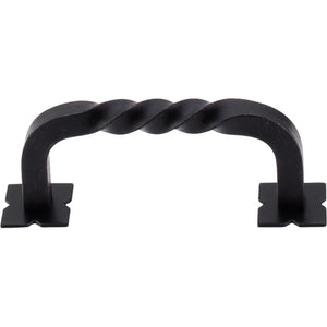 Top Knobs M710 Twist D-Pull w/Backplates 3