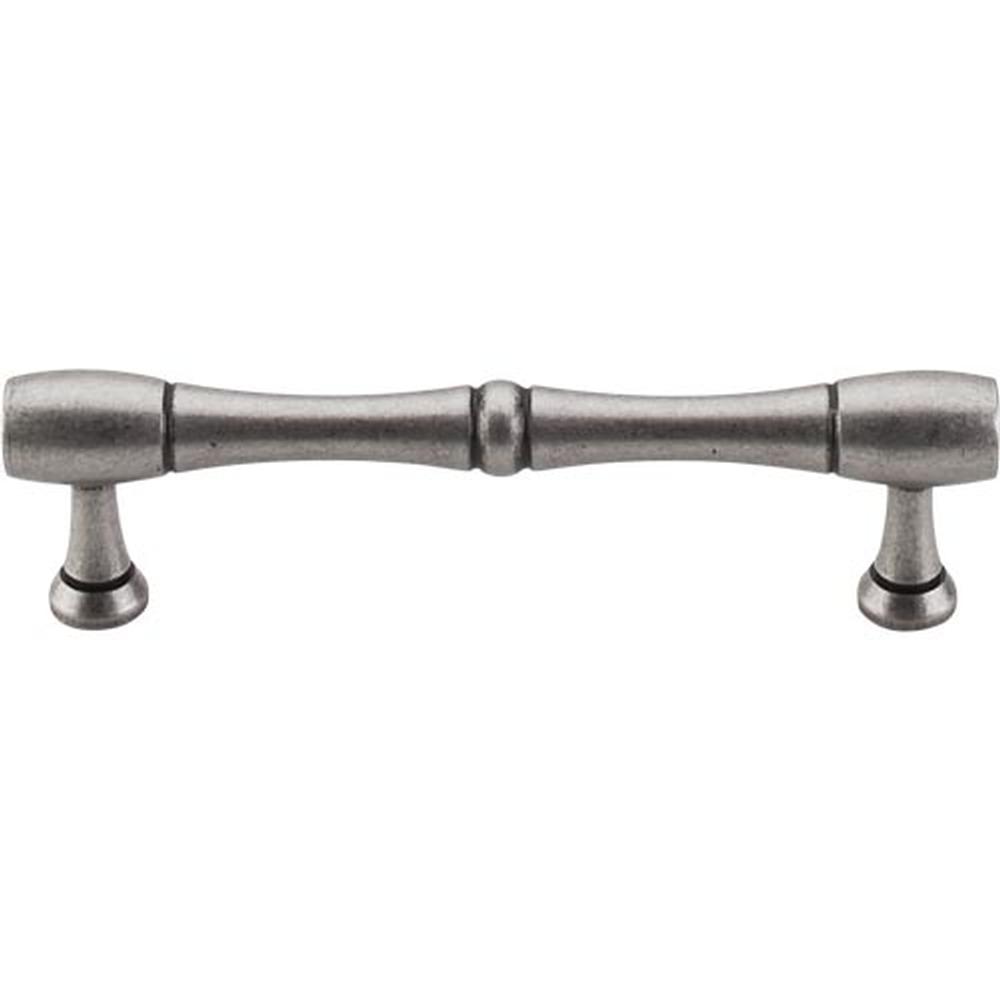 Top Knobs M727-96 Nouveau Bamboo Pull 3 3/4" - Pewter Antique