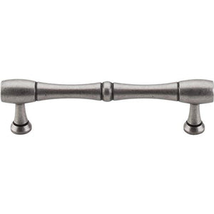 Top Knobs M727-96 Nouveau Bamboo Pull 3 3/4" - Pewter Antique