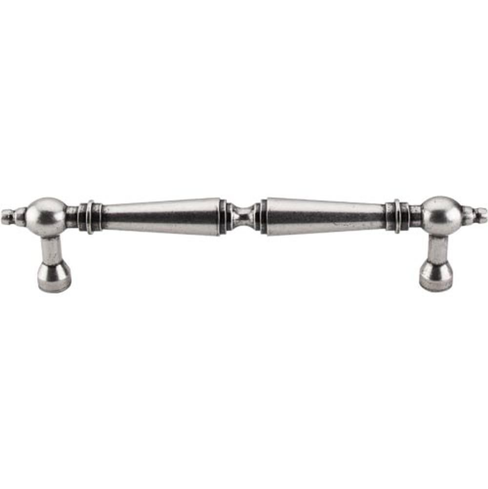 Top Knobs M734-7 Asbury Pull 7" - Pewter Antique