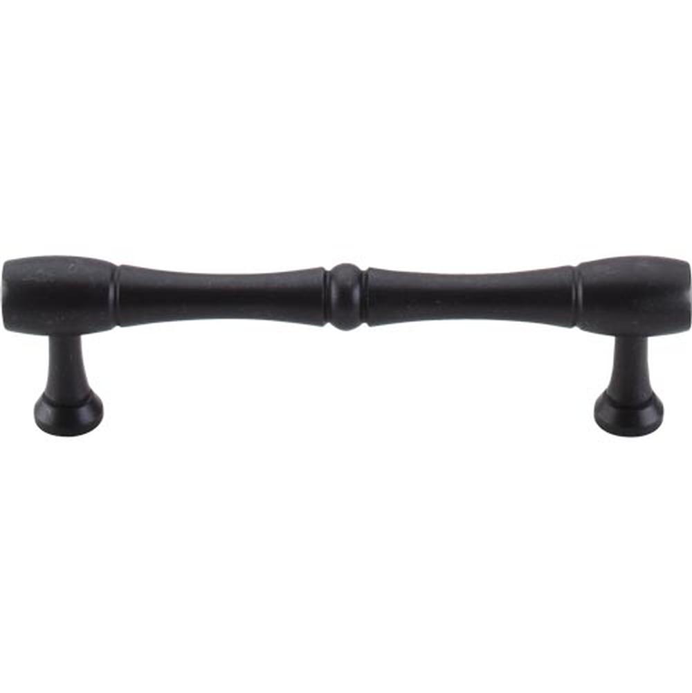 Top Knobs M795-96 Nouveau Bamboo Pull 3 3/4" - Patina Black