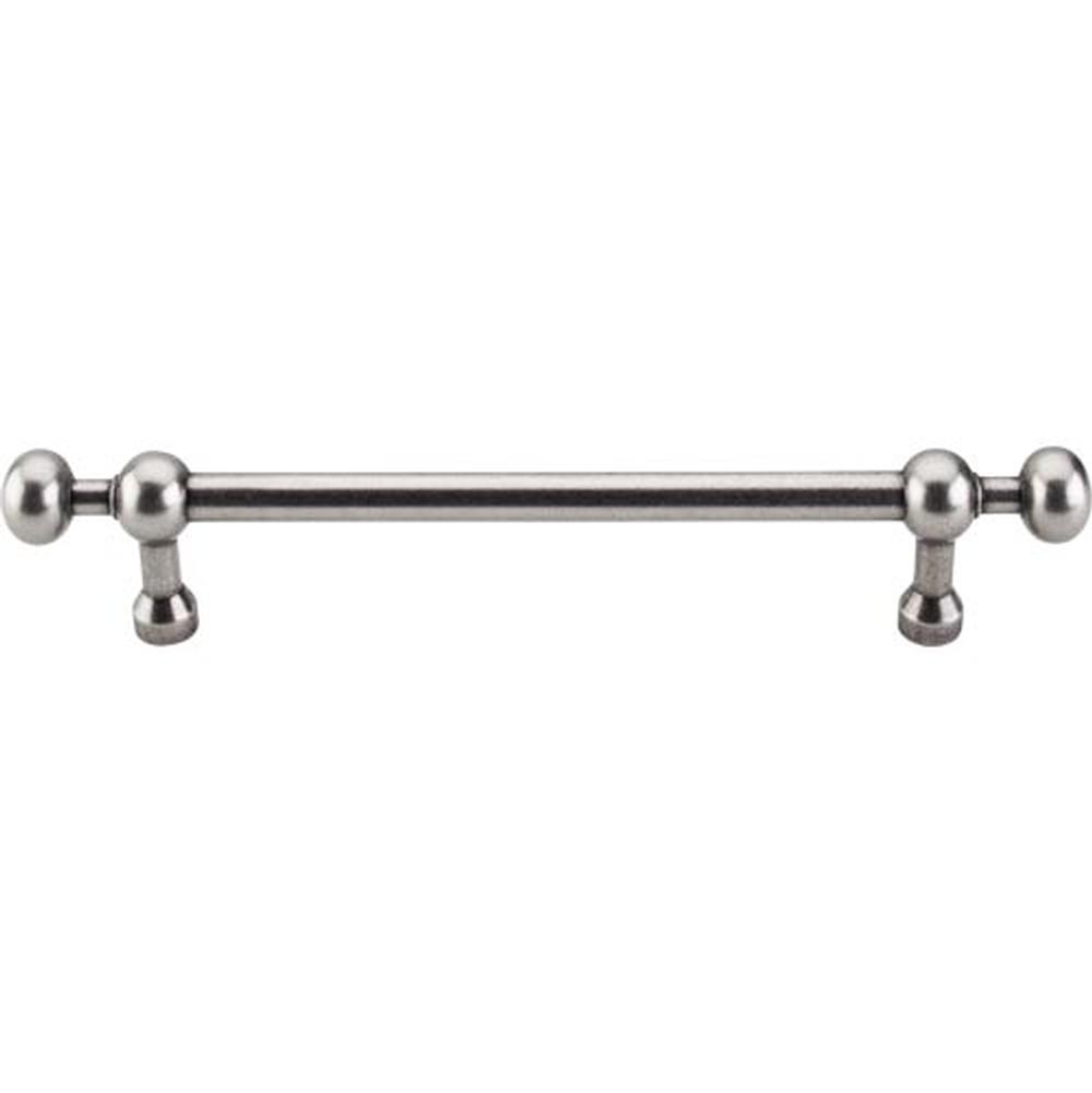 Top Knobs M834-7 Somerset Weston Pull 7" - Pewter Antique