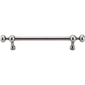 Top Knobs M834-7 Somerset Weston Pull 7" - Pewter Antique