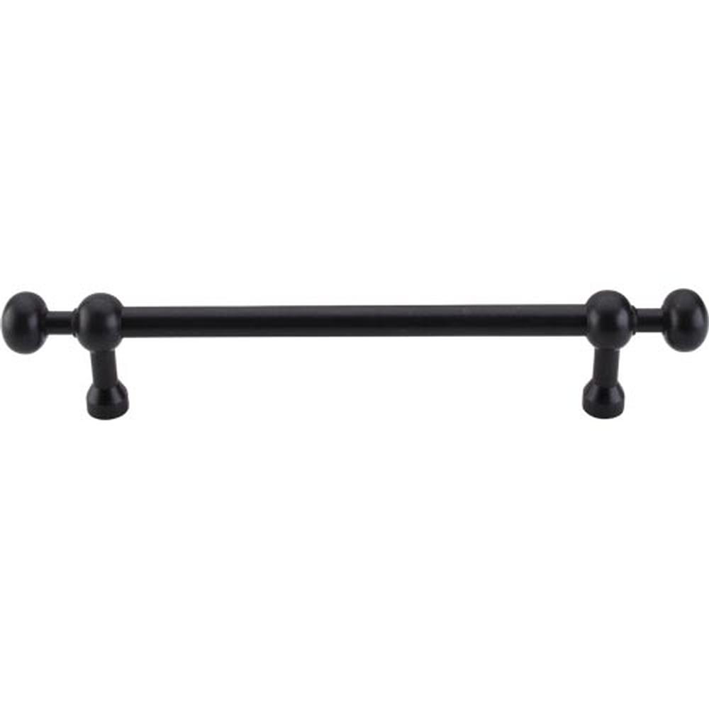 Top Knobs M836-7 Somerset Weston Pull 7" - Patina Black