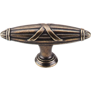 Top Knobs M930 Ribbon &amp; Reed T-Pull 2 3/4" - German Bronze