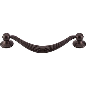 Top Knobs M934 Ribbon Reed Drop Pull 5 1/16"