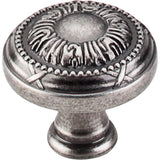 Top Knobs M959 Ribbon Knob 1 1/8" - Pewter Antique