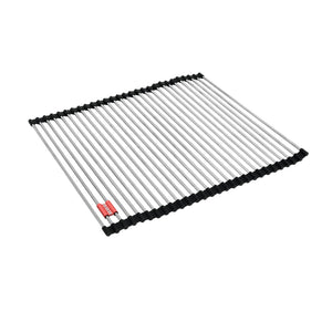 FRANKE MA2-31RM 18.4-in. x 17.3-in. Stainless Steel Roller Mat for Maris Granite Sinks. In Stainless Steel