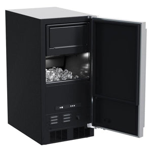 Marvel MACP215-SS01B 15" Low Profile ADA Clear Ice Machine, 39 lb/Day, w/ Pump, Stainless Solid Door - view 2