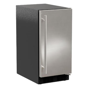 Marvel MACR215-SS01B 15" Low Profile ADA Crescent Ice Machine, 25 lb/Day, Stainless Solid Door