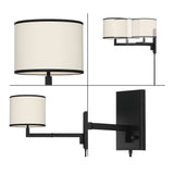 Madison 1 Light Aged Brass Task Sconce MAD-B4101-AG