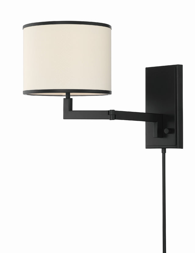 Madison 1 Light Aged Brass Task Sconce MAD-B4101-AG