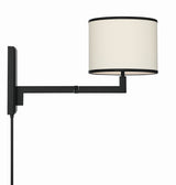 Madison 1 Light Aged Brass Task Sconce MAD-B4101-AG