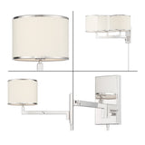 Madison 1 Light Aged Brass Task Sconce MAD-B4101-AG