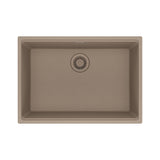 FRANKE MAG11025-OYS Maris Undermount 27-in x 19-in Granite Single Bowl Kitchen Sink in Oyster In Oyster