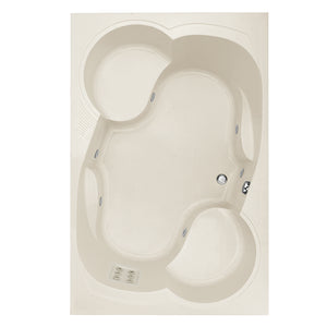 Hydro Systems MAK7548AWP-BON MAKYLA 7548 AC W/WHIRLPOOL SYSTEM-BONE
