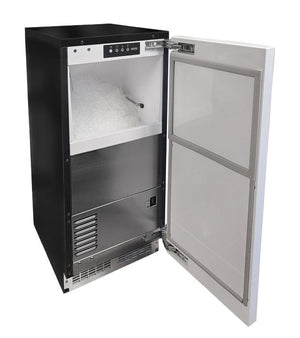 Marvel MANP415-IS01A 15" Low Profile ADA Nugget Ice Machine, 65 lb/Day, w/ Pump, Panel Ready Solid Door - view 2