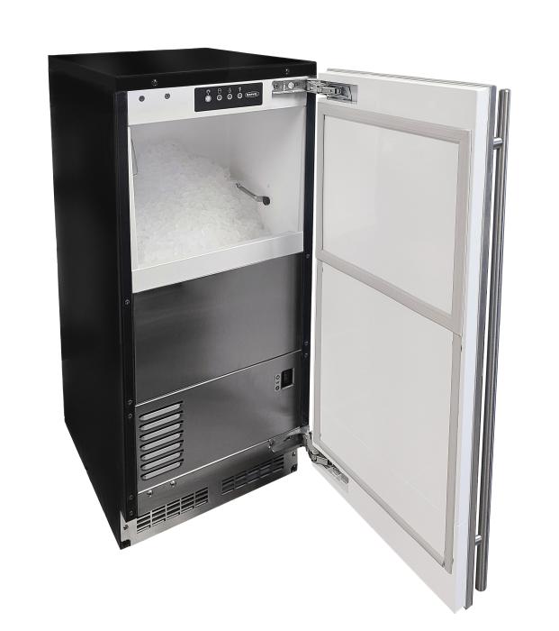 Marvel MANP415-SS01A 15" Low Profile ADA Nugget Ice Machine, 65 lb/Day, w/ Pump, Stainless Solid Door - view 2