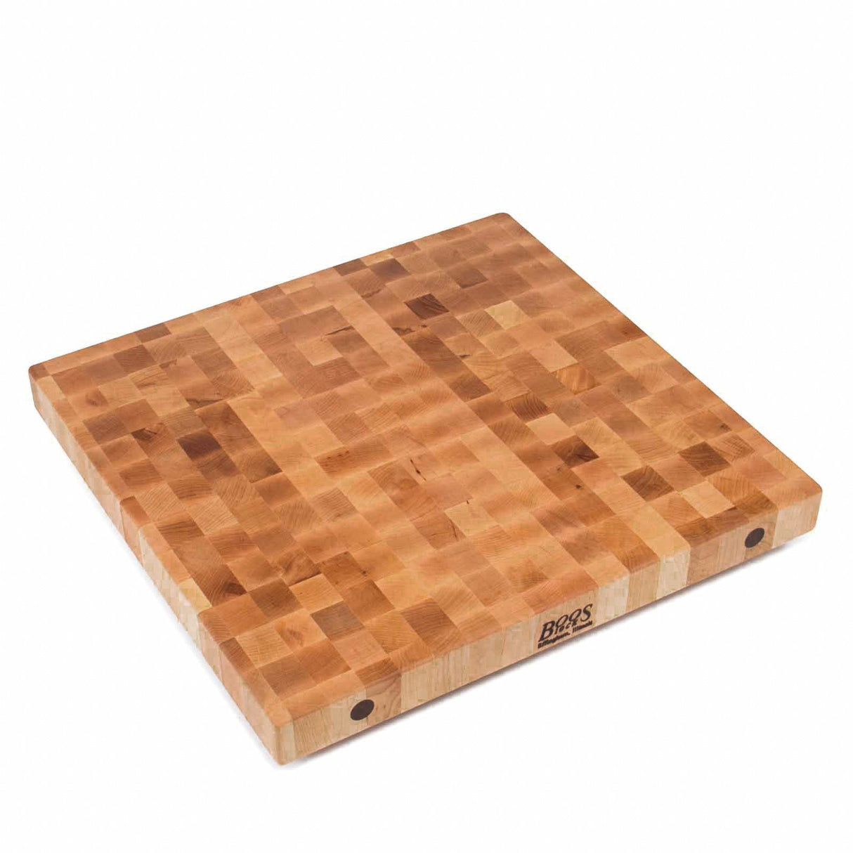 John Boos BBIT30273 End Grain Butcher Block Island Top, 30 x 27 3, Maple Wood BB ISLAND TOP 30X27X3 CREAM