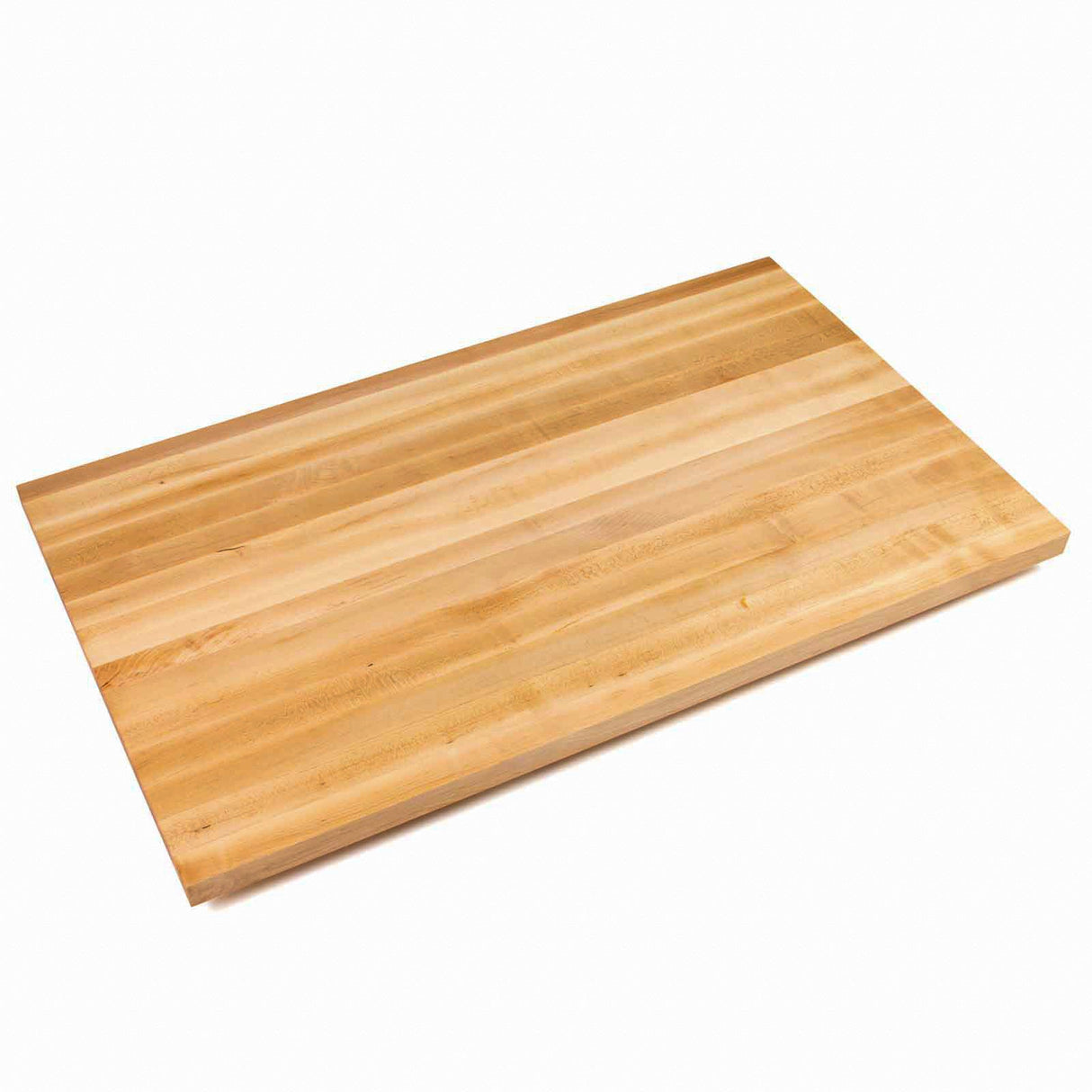 John Boos KCT12130-O Edge-Grain Maple Butcher Block Countertop - 1-1/2" Thick, 121"L x 30"W, Oil Finish