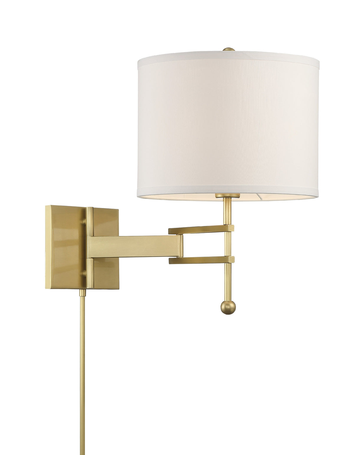 Marshall 1 Light Aged Brass Task Sconce MAR-A8031-AG