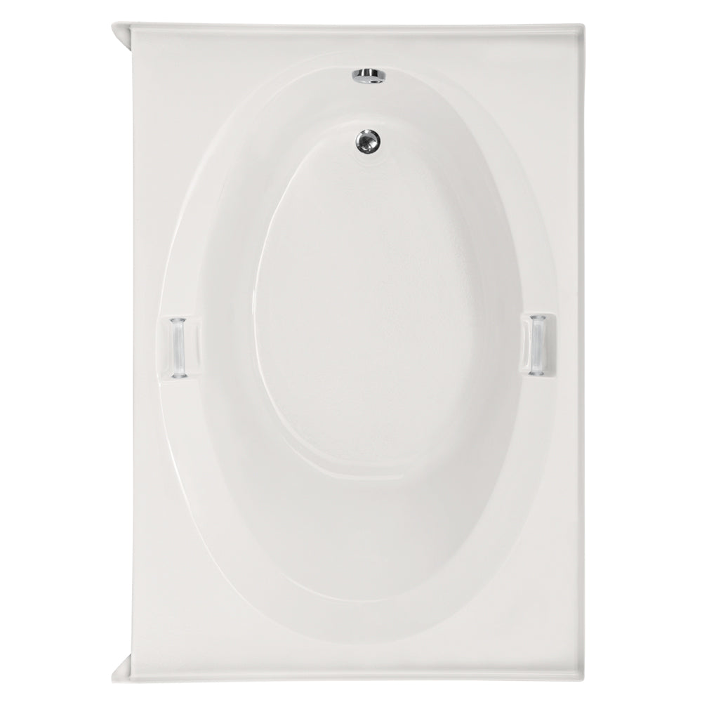 Hydro Systems MAR6042ATO-BON-LH MARIE 6042 AC TUB ONLY-BONE-LEFT HAND