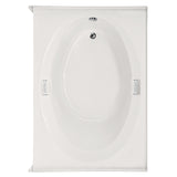 Hydro Systems MAR6042ATO-BON-LH MARIE 6042 AC TUB ONLY-BONE-LEFT HAND