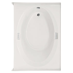 Hydro Systems MAR6042ATO-BON-RH MARIE 6042 AC TUB ONLY-BONE-RIGHT HAND
