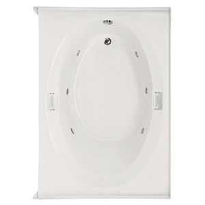 Hydro Systems MAR6042AWP-BON-RH MARIE 6042 AC W/WHIRLPOOL SYSTEM-BONE-RIGHT HAND