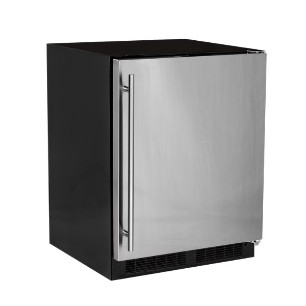 Marvel MARE124-SS31A 24" Low Profile ADA Refrigerator, 4.9 Cu. Ft., Stainless Solid Door, Locking