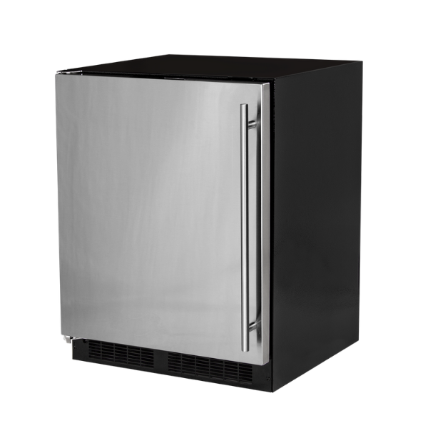 Marvel MARE224-SS51A 24" Low Profile ADA Refrigerator, 4.6 Cu. Ft., Stainless Solid Door, LH, Locking