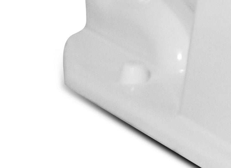 ICERA Plastic Floor Bolt Caps White (pair) MC-505.01
